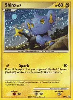 Shinx DP Black Star Promos