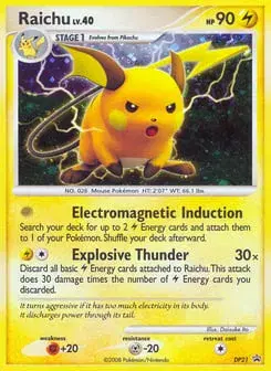 Raichu DP Black Star Promos