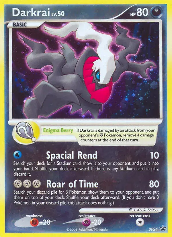 Darkrai DP Black Star Promos DP24