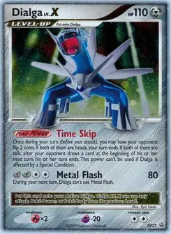 Dialga LV.X DP Black Star Promos