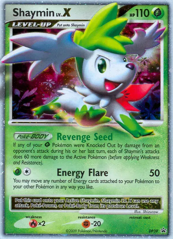 Shaymin LV.X DP Black Star Promos DP39