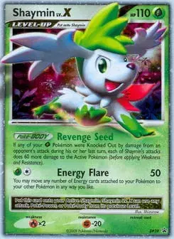 Shaymin LV.X DP Black Star Promos