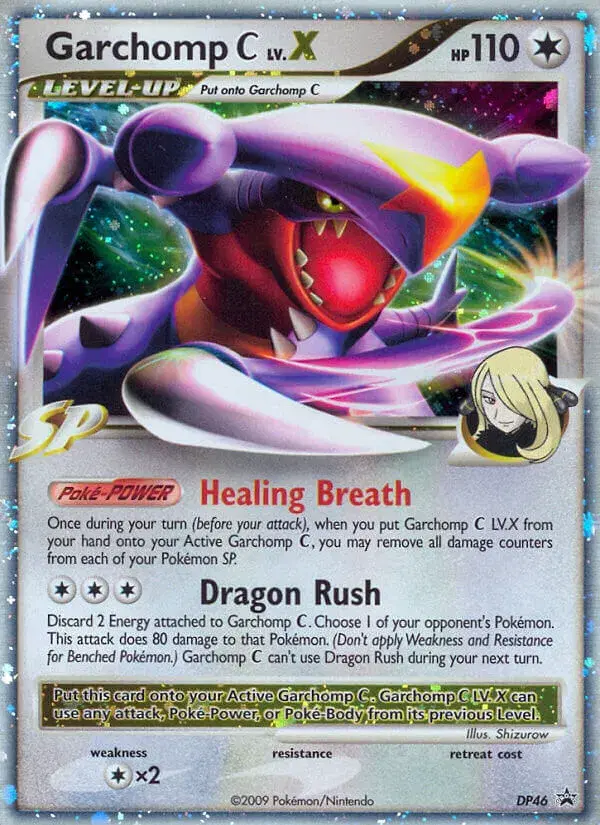 Garchomp C LV.X DP Black Star Promos DP46
