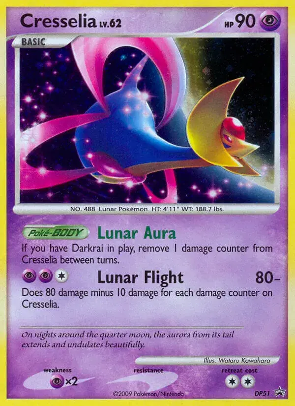 Cresselia DP Black Star Promos DP51