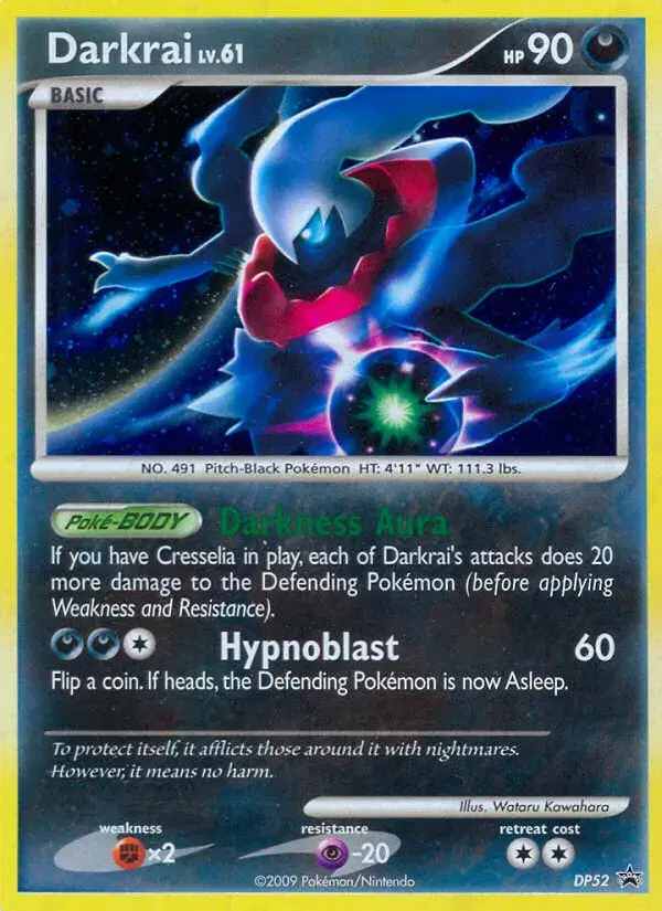 Darkrai DP Black Star Promos DP52