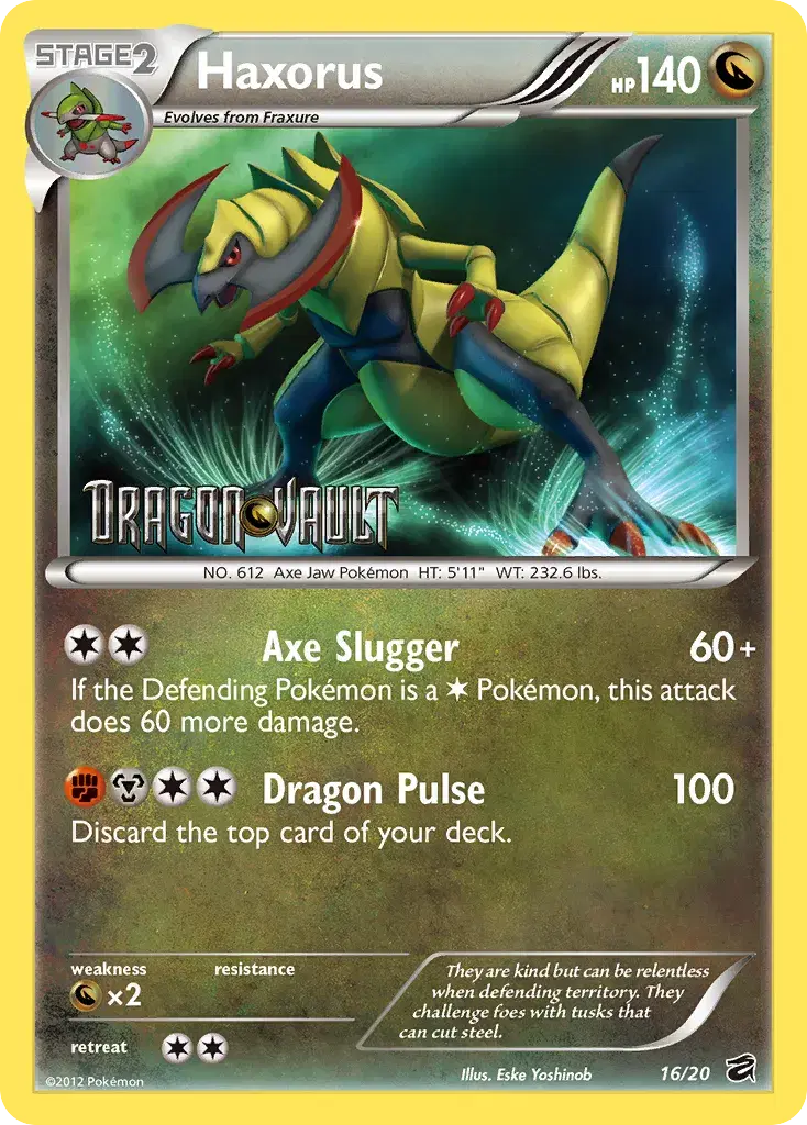 Haxorus Dragon Vault 16