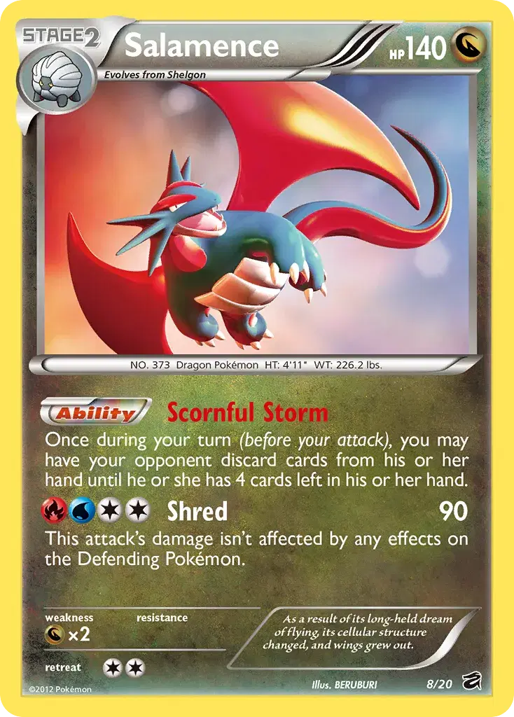 Salamence Dragon Vault 8