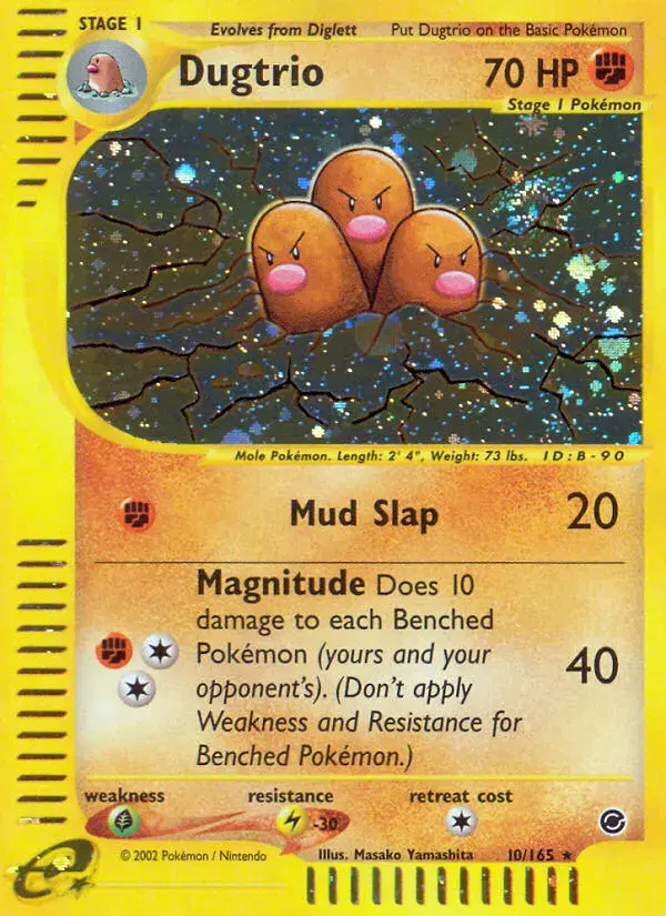 Dugtrio Expedition Base Set 10