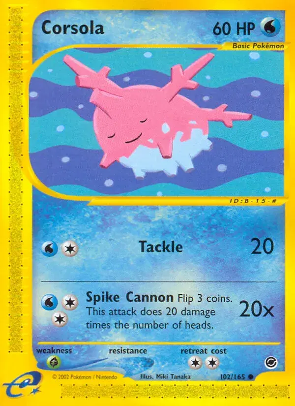 Corsola Expedition Base Set 102