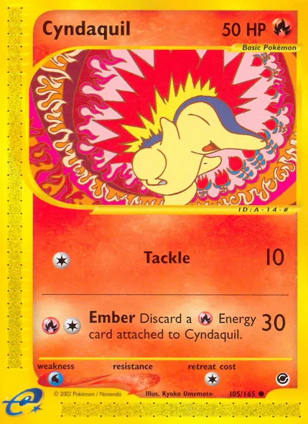 Cyndaquil Expedition Base Set 105