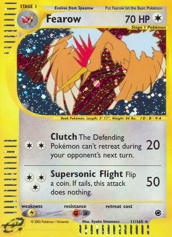Fearow Expedition Base Set 11