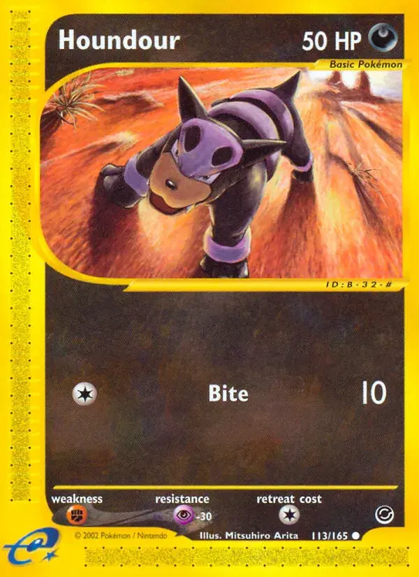 Houndour Expedition Base Set 113