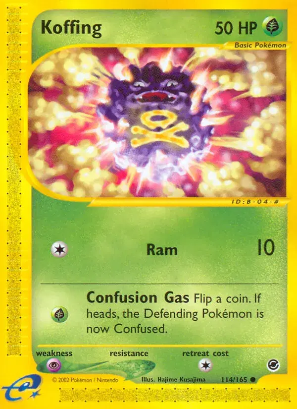 Koffing Expedition Base Set 114