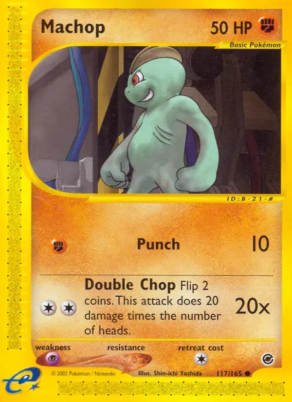 Machop Expedition Base Set 117