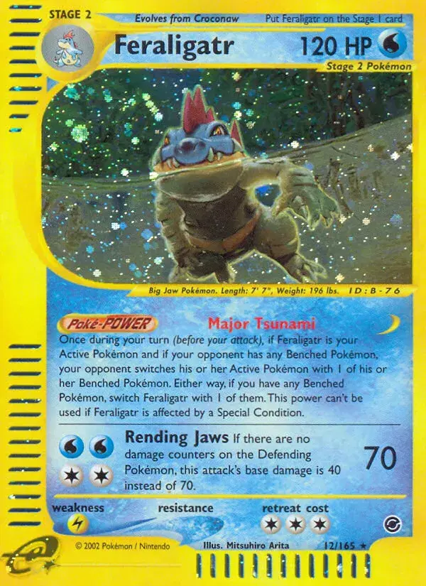 Feraligatr Expedition Base Set 12