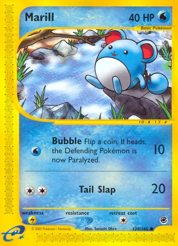 Marill Expedition Base Set 120