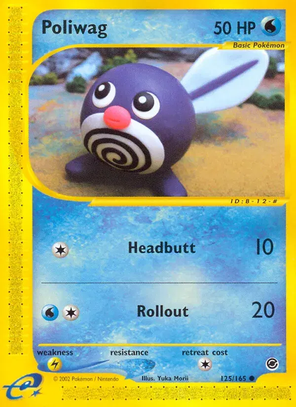 Poliwag Expedition Base Set 125