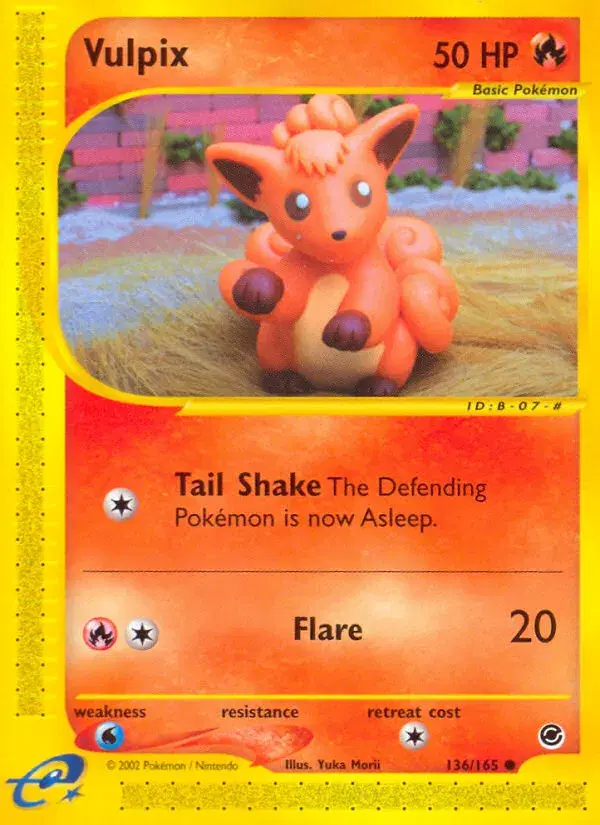 Vulpix Expedition Base Set 136