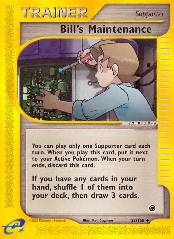 Bill's Maintenance Expedition Base Set 137