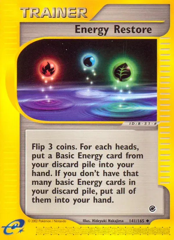 Energy Restore Expedition Base Set 141