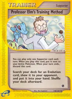Professor Elm's Training Method Expedition Base Set