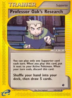 Professor Oak's Research Expedition Base Set