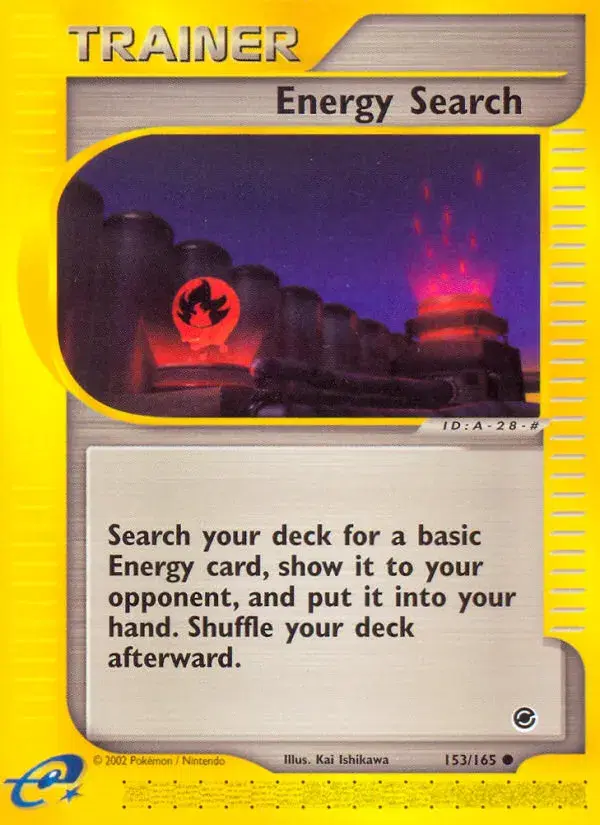 Energy Search Expedition Base Set 153