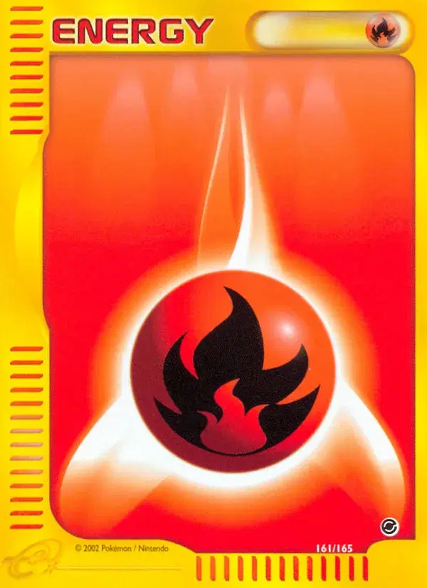 Fire Energy Expedition Base Set 161