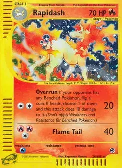 Rapidash Expedition Base Set