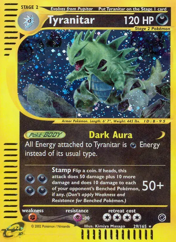 Tyranitar Expedition Base Set 29