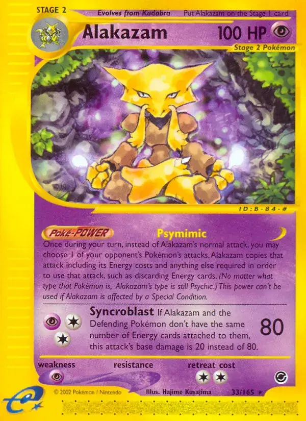 Alakazam Expedition Base Set 33