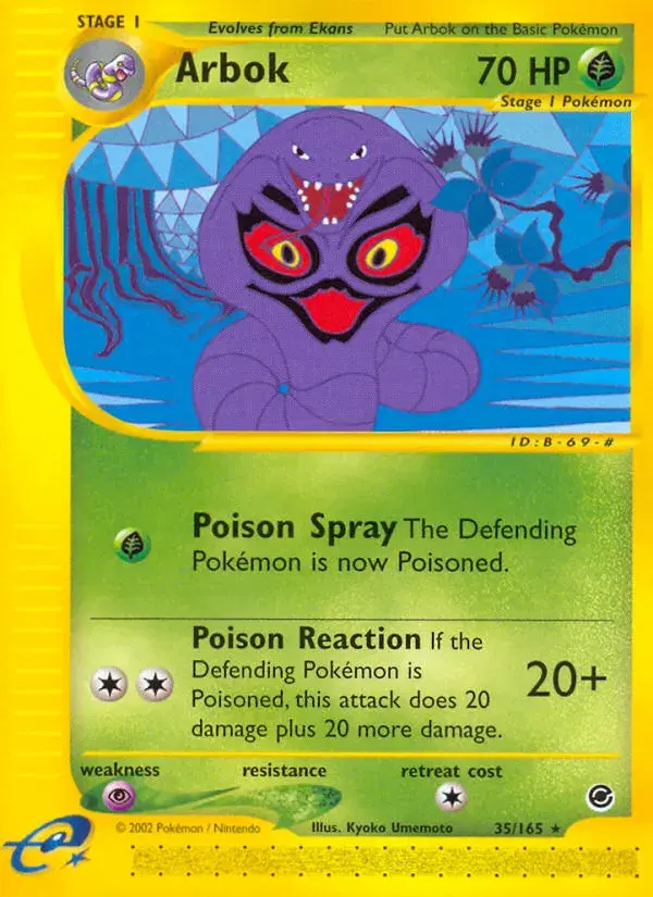 Arbok Expedition Base Set 35