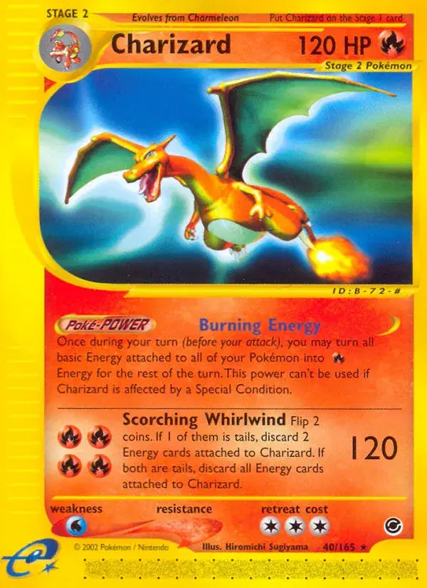 Charizard Expedition Base Set 40