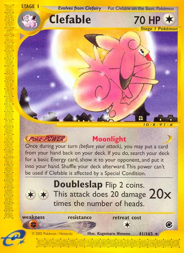 Clefable Expedition Base Set 41