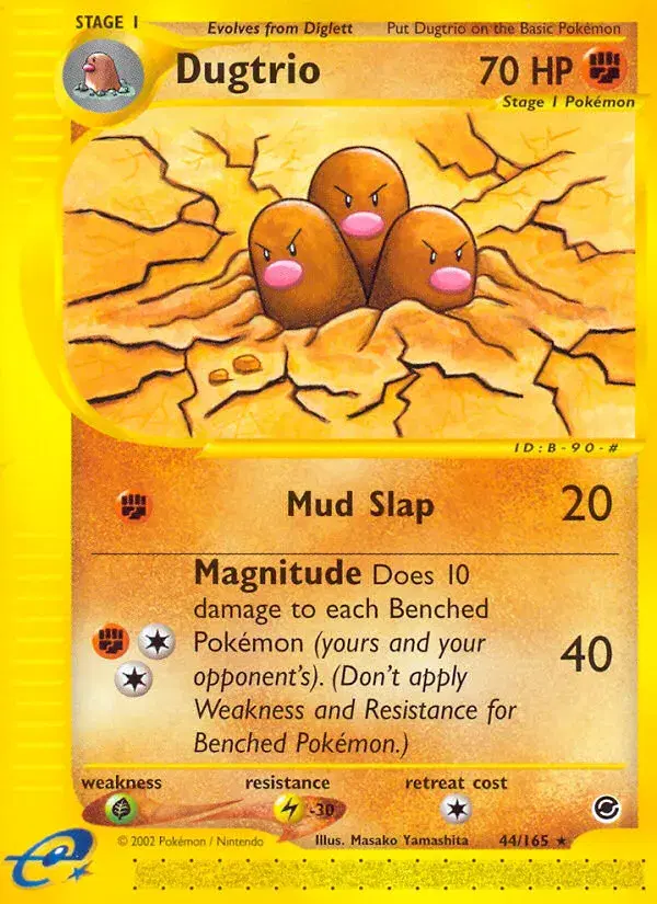 Dugtrio Expedition Base Set 44