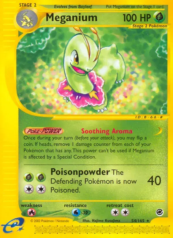 Meganium Expedition Base Set 54