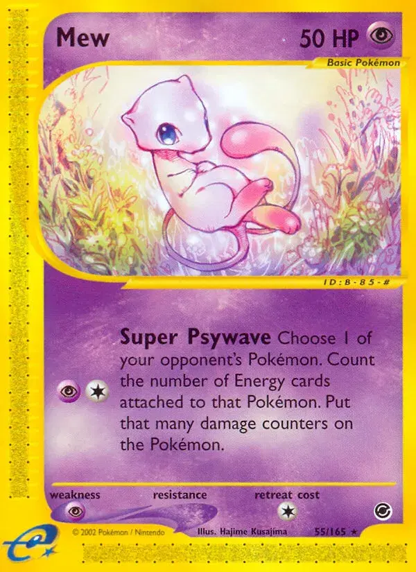 Mew Expedition Base Set 55