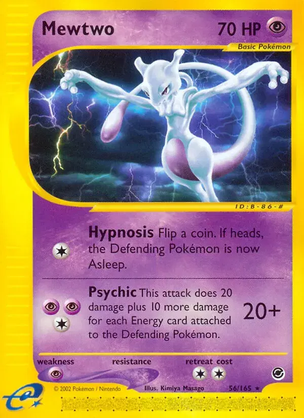 Mewtwo Expedition Base Set 56
