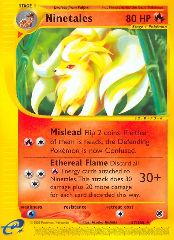Ninetales Expedition Base Set 57