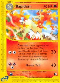 Rapidash Expedition Base Set