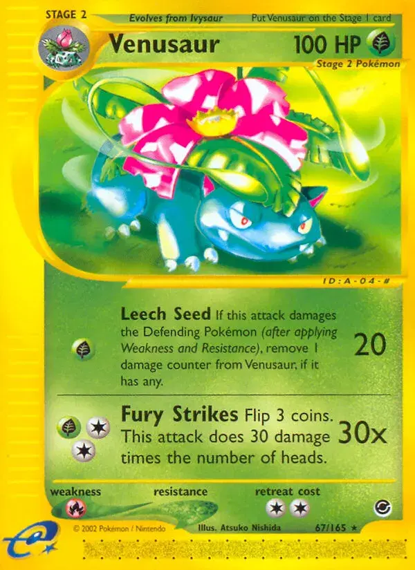 Venusaur Expedition Base Set 67