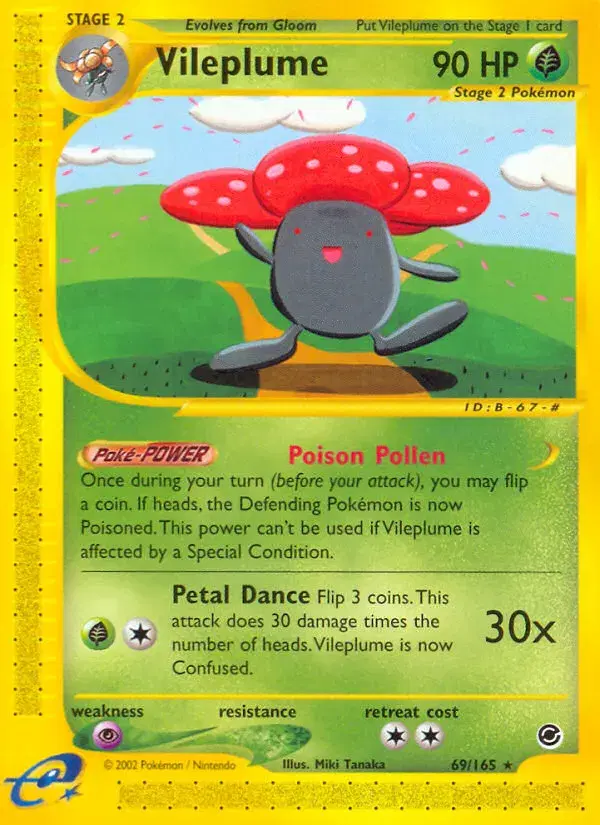 Vileplume Expedition Base Set 69