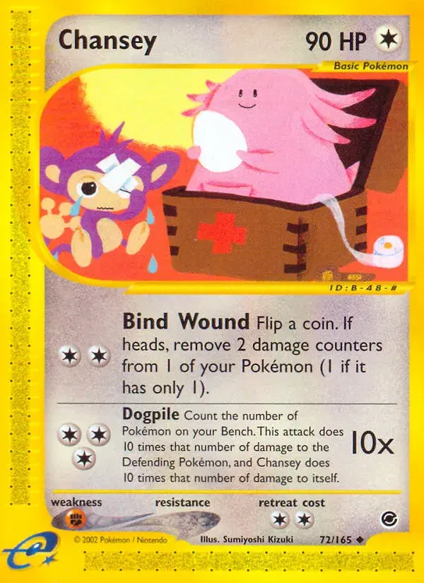 Chansey Expedition Base Set 72