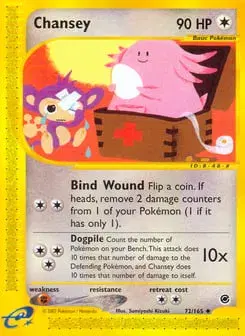 Chansey Expedition Base Set