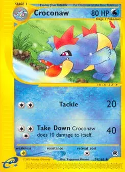 Croconaw Expedition Base Set