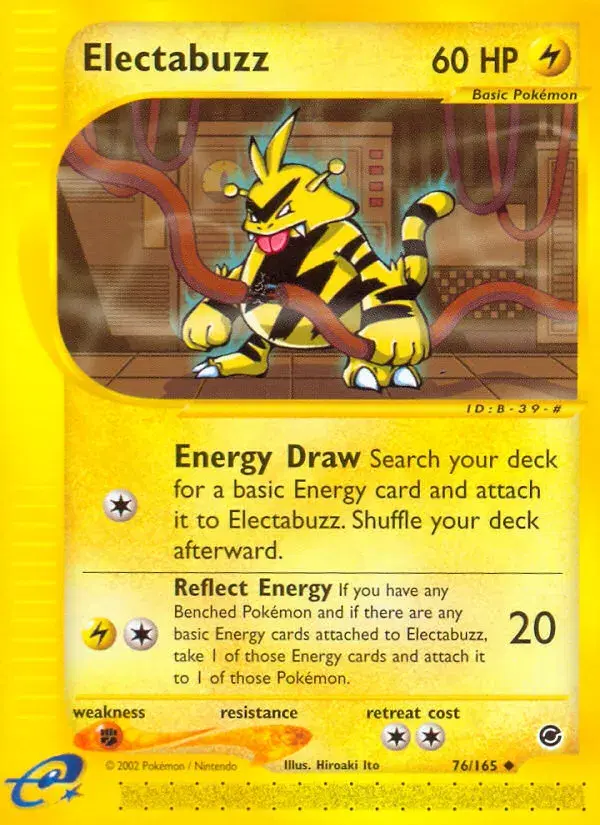 Electabuzz Expedition Base Set 76