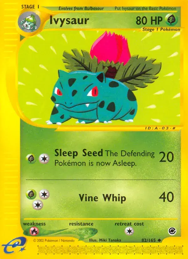 Ivysaur Expedition Base Set 82
