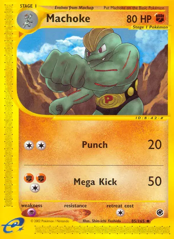 Machoke Expedition Base Set 85