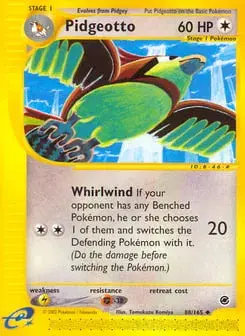 Pidgeotto Expedition Base Set