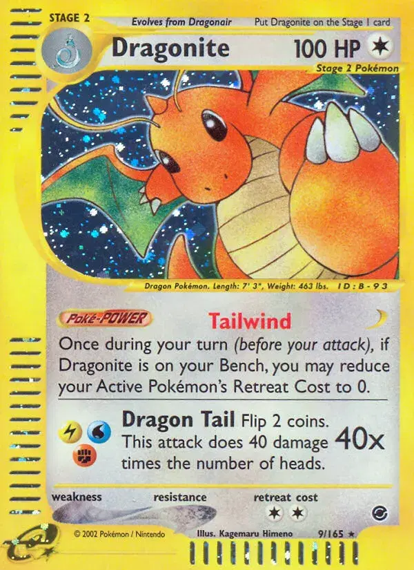 Dragonite Expedition Base Set 9